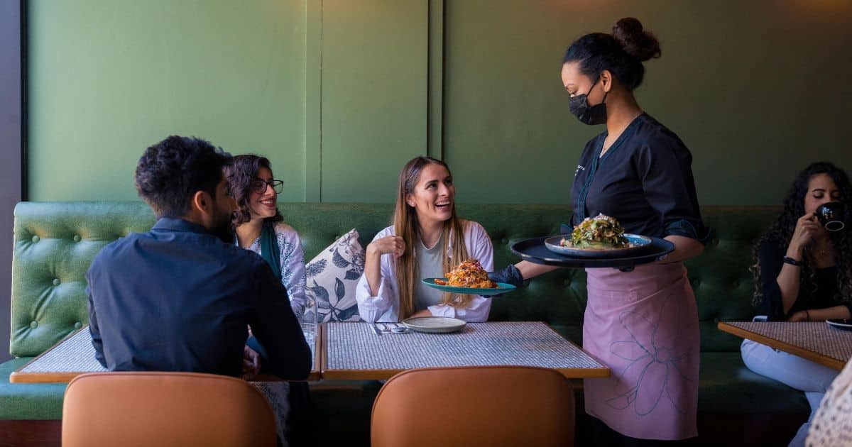 Hospitality learners training through the Services SETA Learnership 2026.