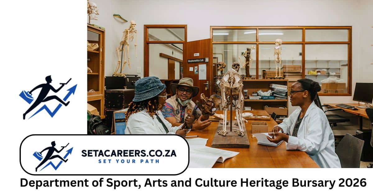 DSAC heritage bursary students studying archaeology and cultural heritage in South Africa