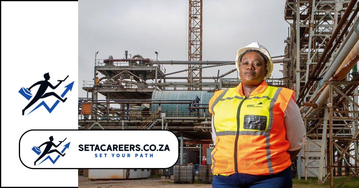 Graduate interns at Modikwa Platinum Mine in Limpopo