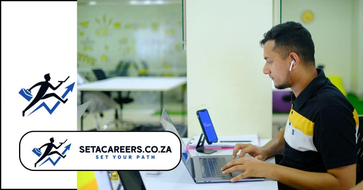 South African graduate working in an office during the Momentum Agreement Support Administrator Internship 2026