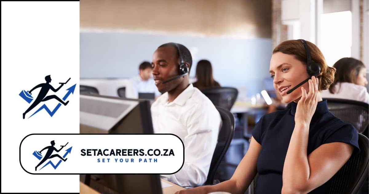 Young South Africans working in a call centre during the OUTsurance OSS Hastings Learnership 2026