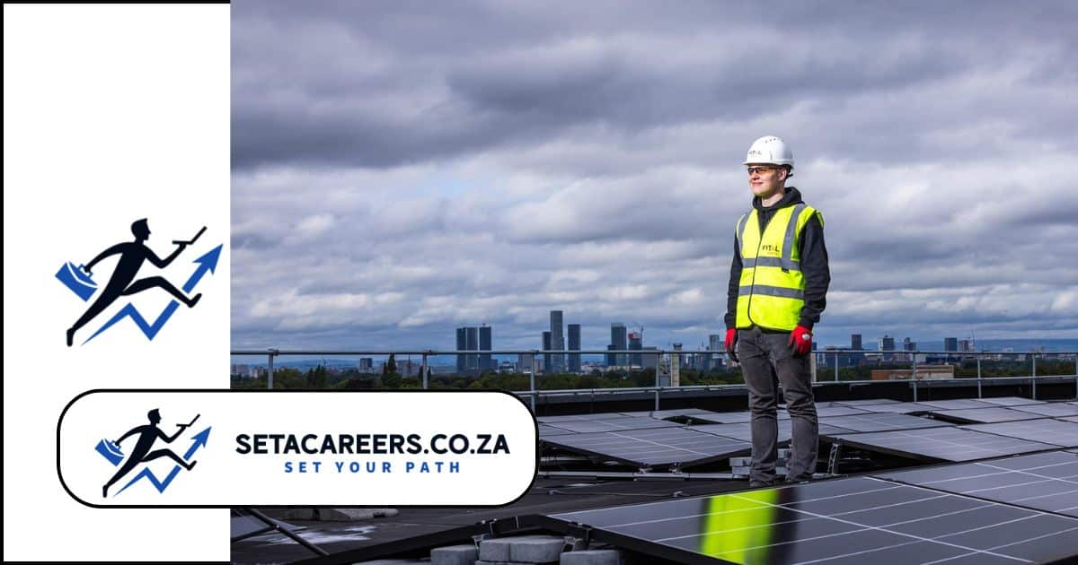 South African graduates working in renewable energy through the Pele Energy Group internship programme