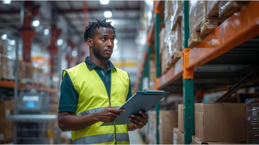 Coca-Cola In-Service Trainee working in manufacturing stores warehouse