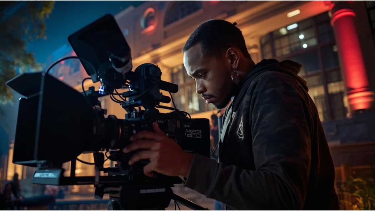 South African film student studying abroad through NFVF International Postgraduate Bursary 2026