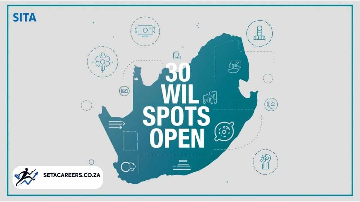 SITA Work-Integrated Learning vacancy list for Gauteng, Limpopo, KZN, and Eastern Cape.