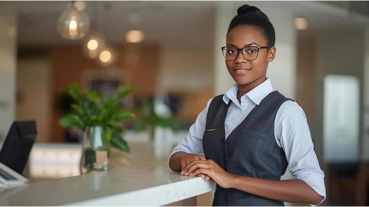 Hospitality N6 graduate completing workplace training under Tshwane South TVET College WIL Programme 2026