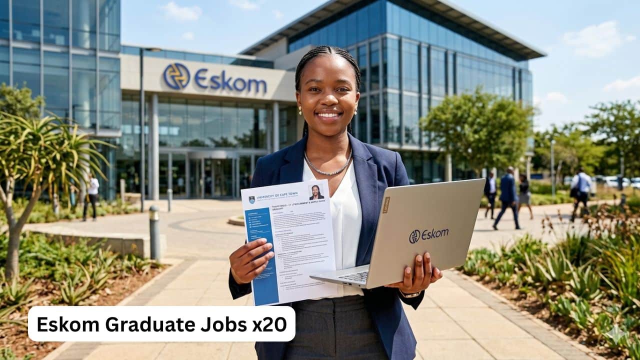 Eskom Graduate in Training Procurement and Supply Chain Management 2026 job opportunity
