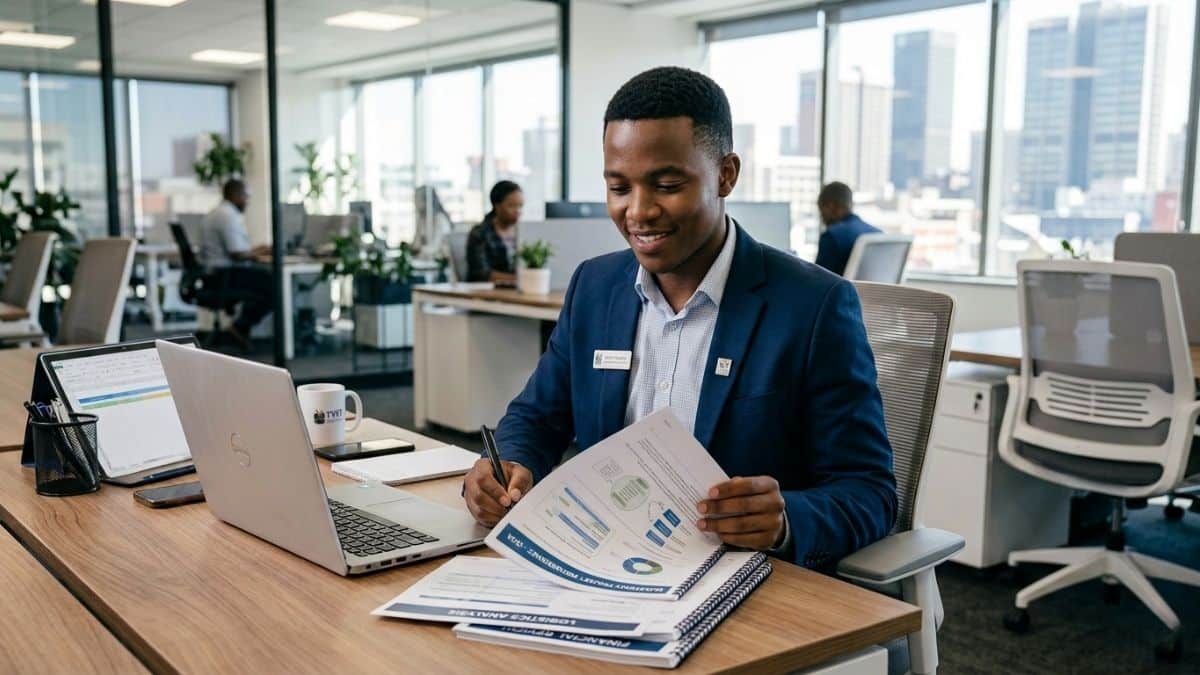 Mthashana TVET College N6 graduates participating in workplace training programme