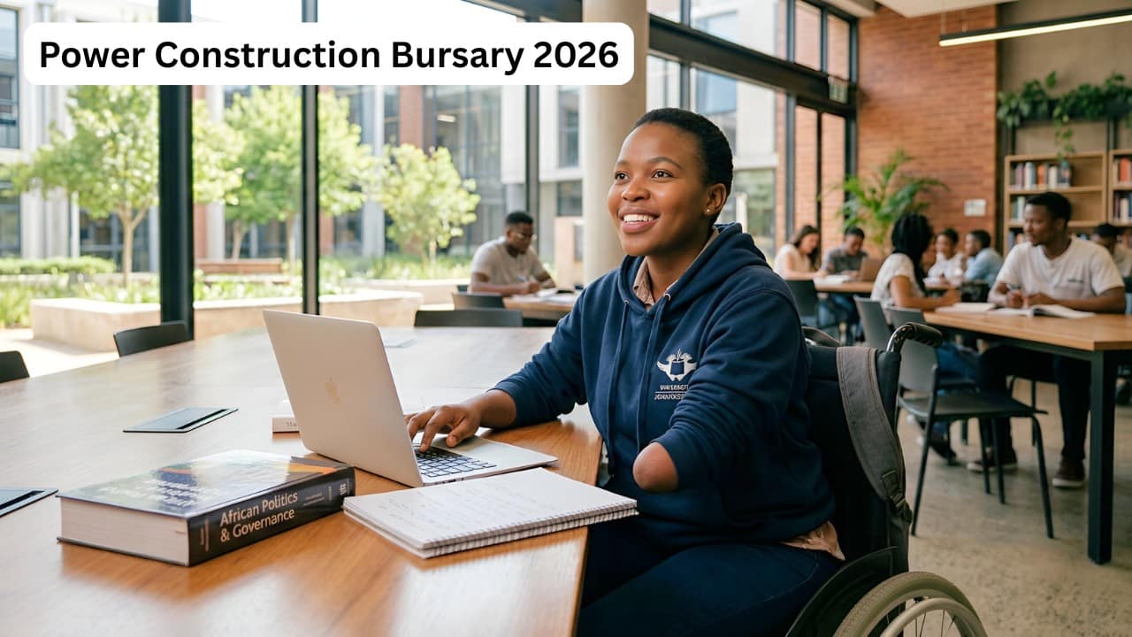 Power Construction Bursary Opportunity 2026 for South African university students in the Western Cape