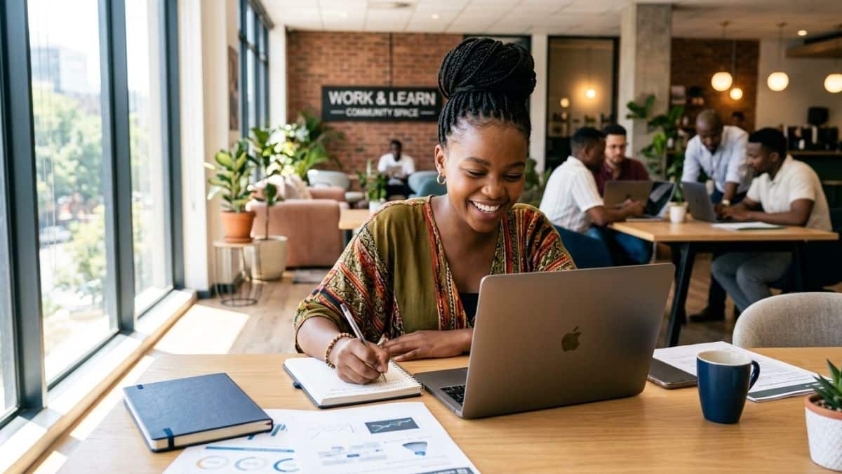 A Young South African participating in the SGNA Training Academy learnership for 2026.