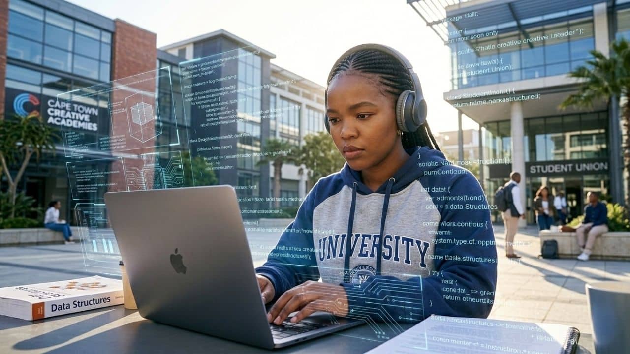 Student applying for SITA External Bursary 2026 in South Africa