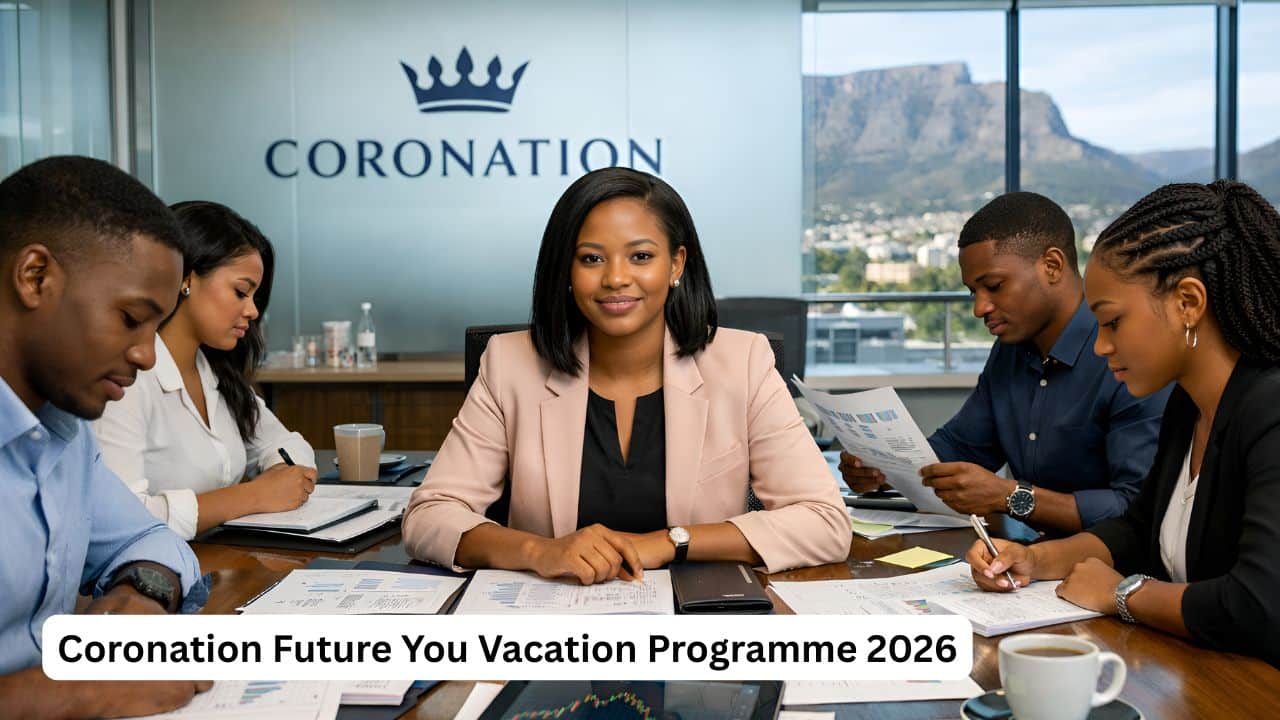 South African students taking part in an investment analysis vacation programme in Cape Town