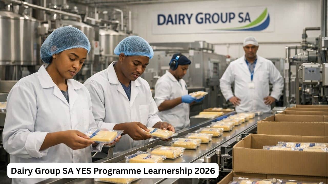 Production workers packaging cheese in a dairy manufacturing facility