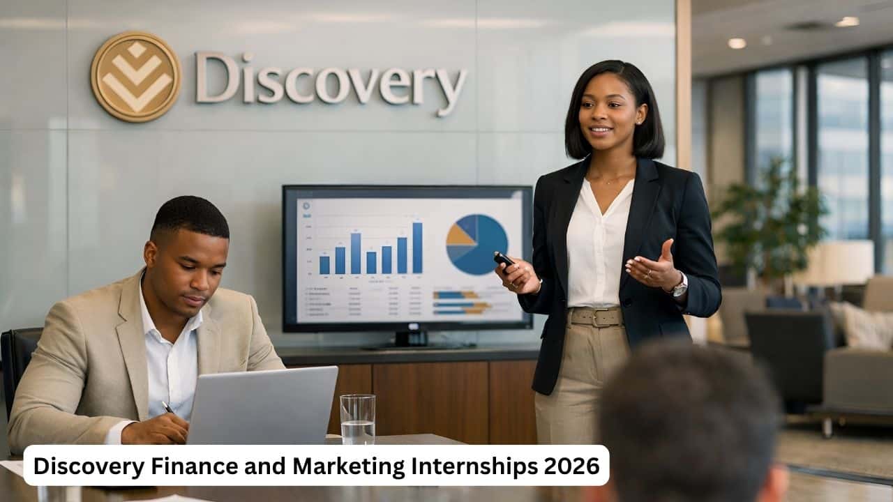 Young South African graduates in a professional finance and marketing internship environment at Discovery