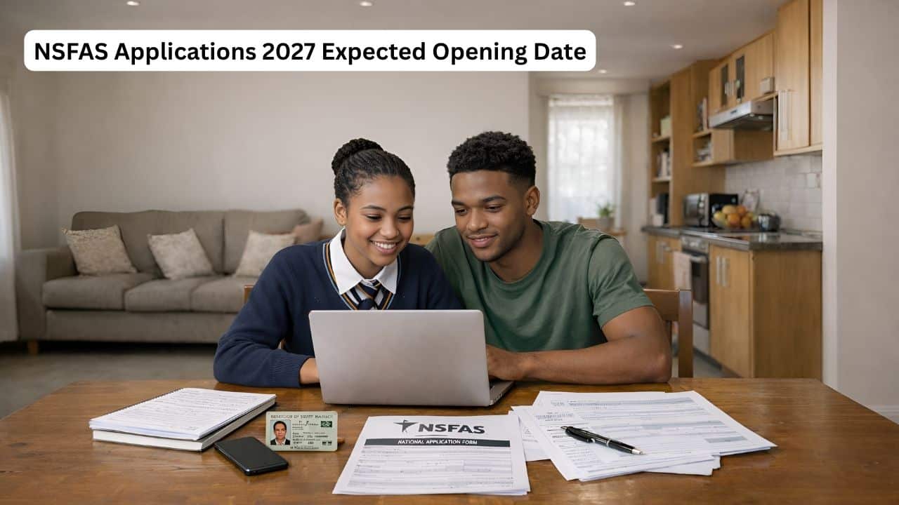 South African students preparing early for the NSFAS 2027 application process