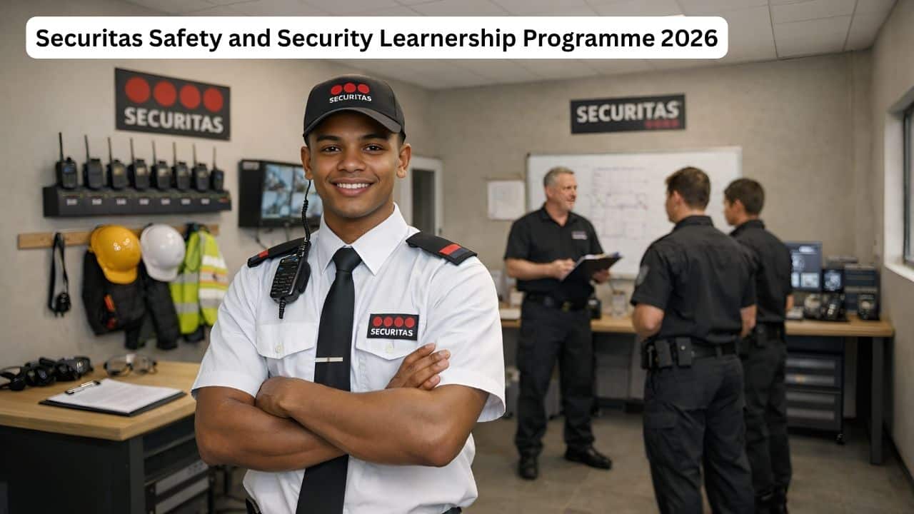 Securitas Safety and Security Learnership Programme candidate in a professional security training environment