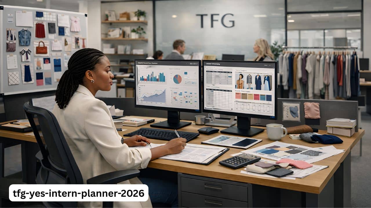 TFG YES Intern Planner opportunity for graduates interested in retail planning
