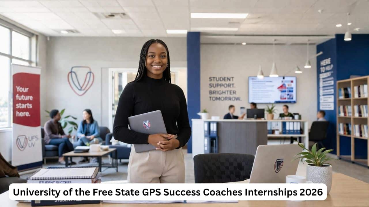 UFS GPS Success Coaches internship candidate in a university student support office