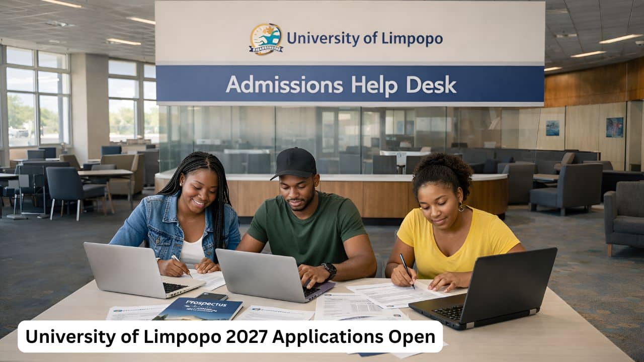 South African students preparing University of Limpopo 2027 online applications