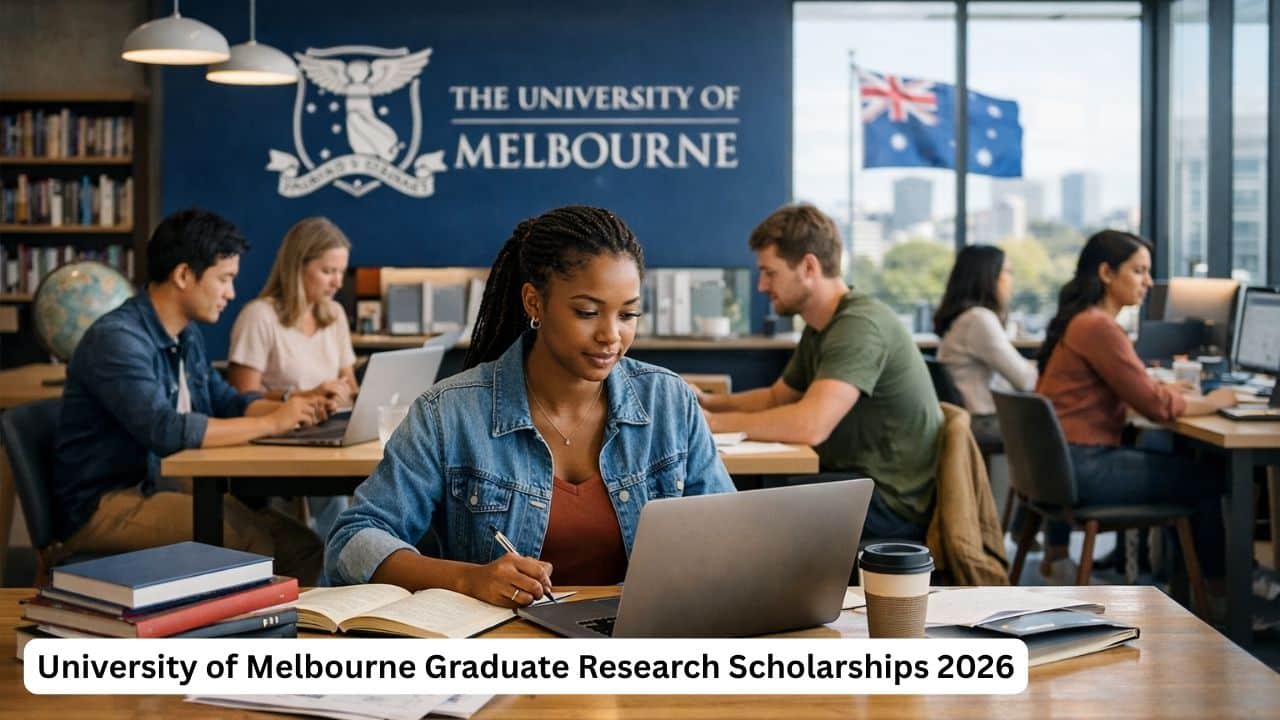 Postgraduate research student representing the University of Melbourne Graduate Research Scholarships 2026