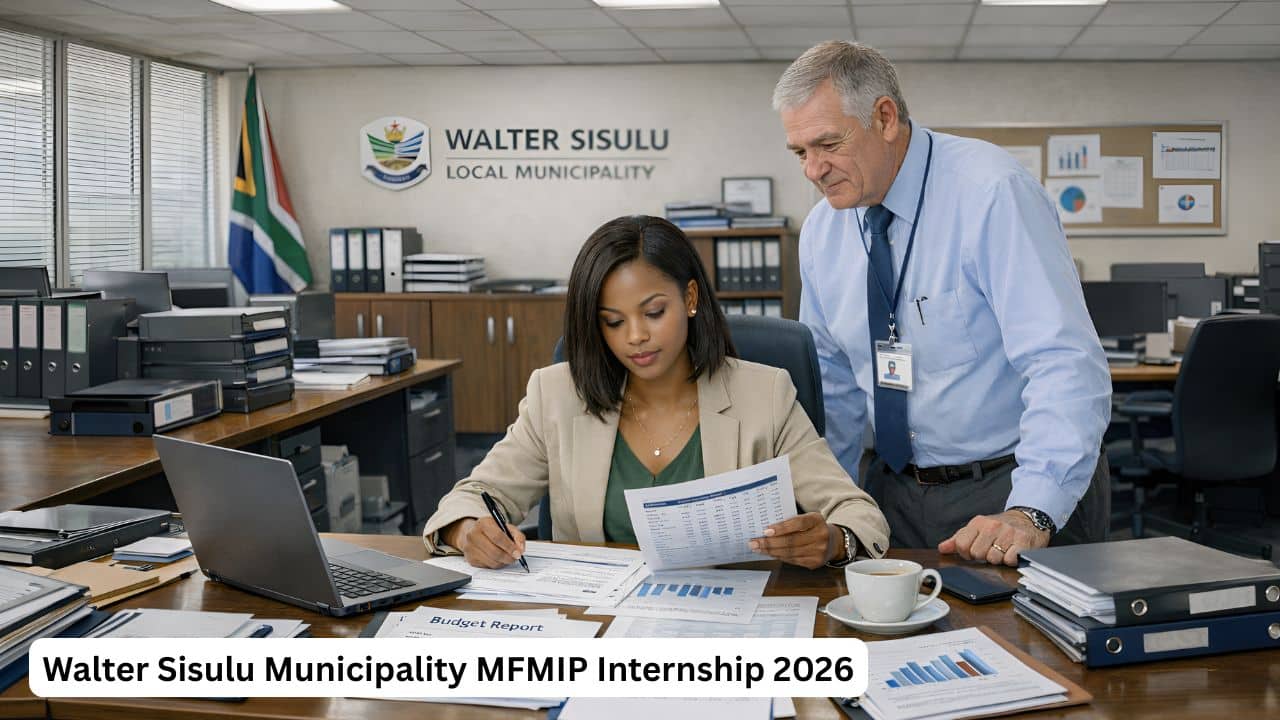 Finance graduate internship at Walter Sisulu Local Municipality for municipal financial management