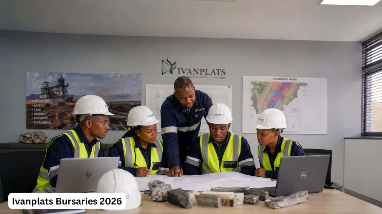 South African students preparing for Ivanplats mining bursary-funded studies