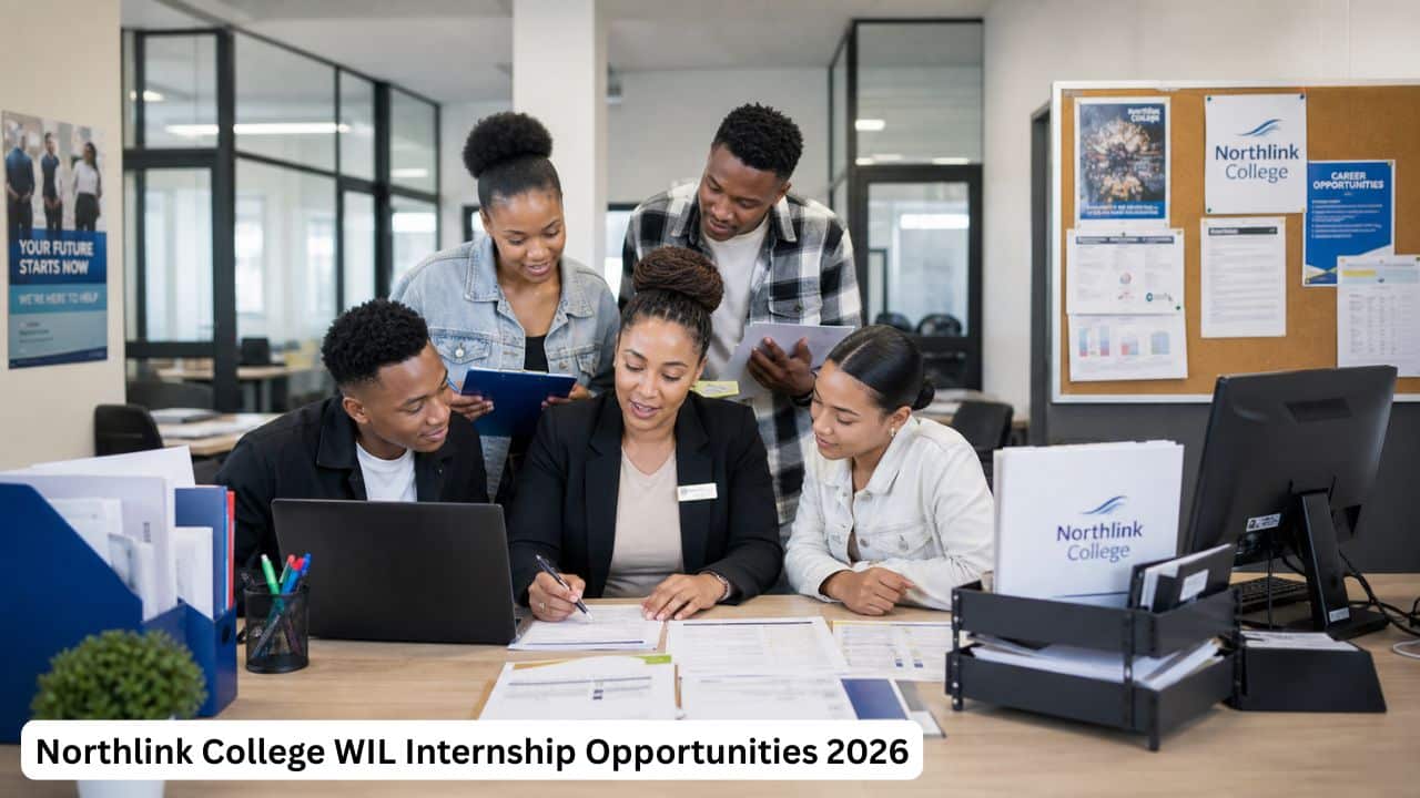 Northlink College NCV Level 4 graduates preparing applications for the 2026 WIL Internship Programme.