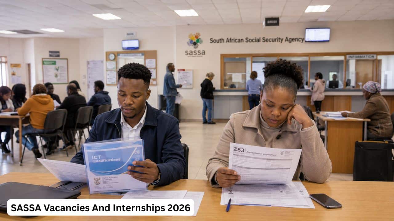 South African applicants preparing applications for SASSA vacancies and internships in KwaZulu-Natal