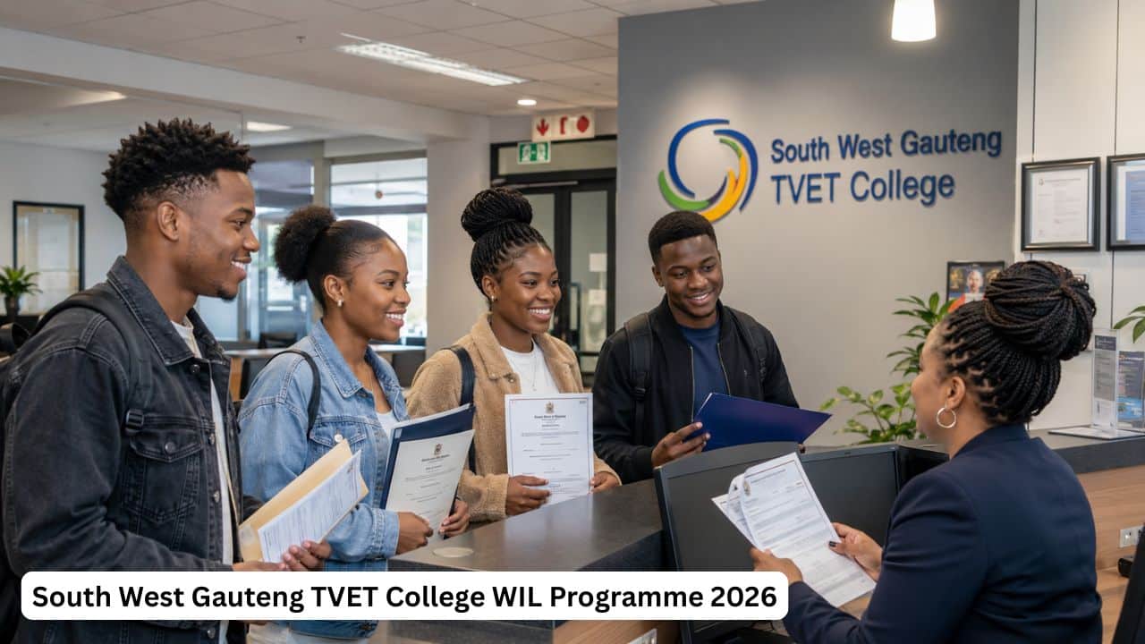 South African N6 graduates applying for the South West Gauteng TVET College WIL Programme 2026