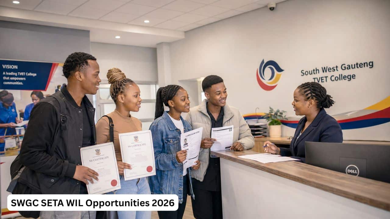South African N6 students applying for SWGC SETA WIL Opportunities 2026