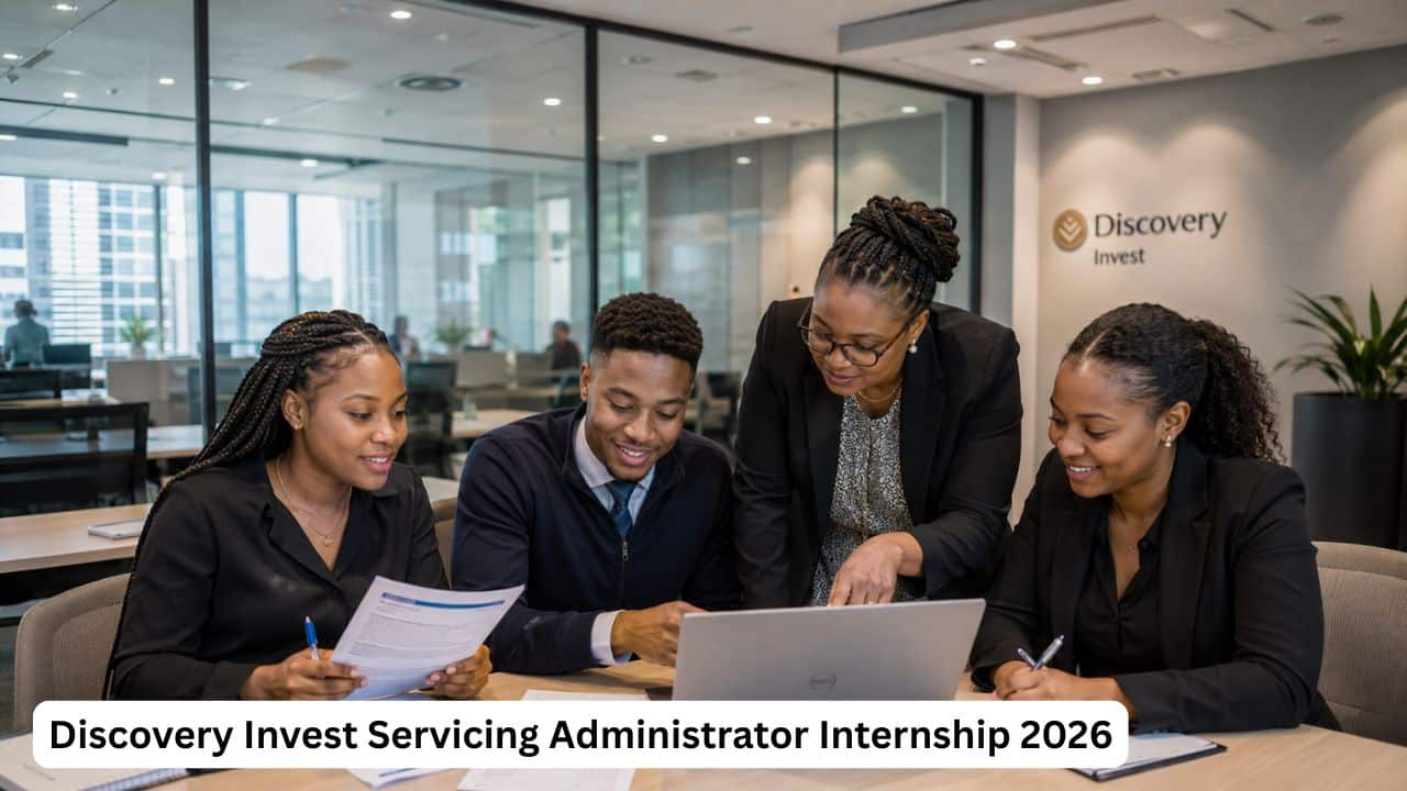 Young South African graduate preparing for the Discovery Invest Servicing Administrator Internship