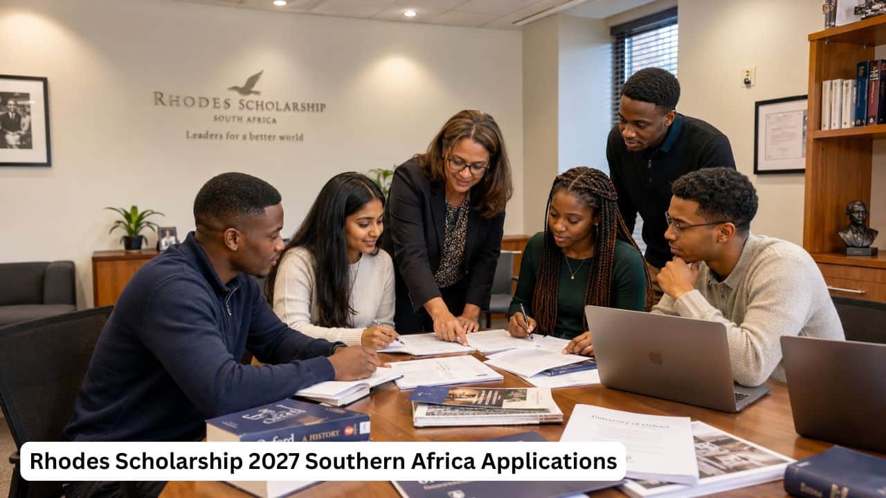Young Southern Africa scholarship applicants preparing Rhodes Scholarship applications for Oxford postgraduate study