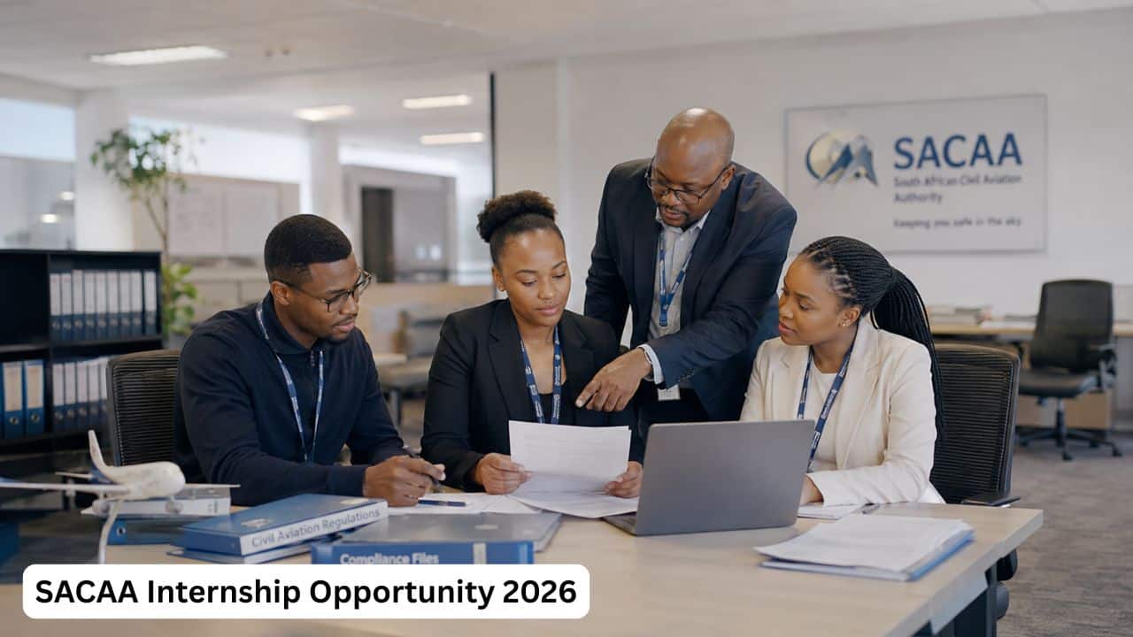 Young South African graduates preparing for the SACAA Internship Opportunity 2026