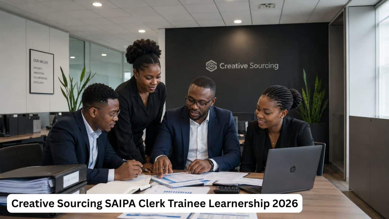 Young South African accounting graduate preparing for a SAIPA Clerk Trainee Learnership
