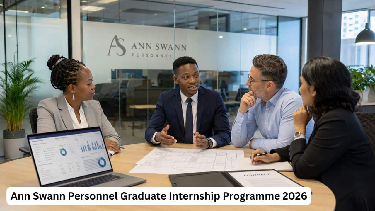 South African graduate working with a multidisciplinary team during the Ann Swann Personnel Graduate Internship Programme