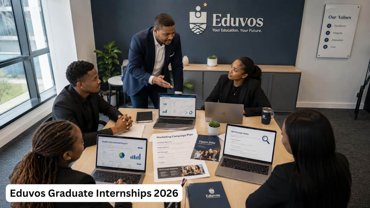 Young South African graduates gaining marketing, sales and customer relationship management experience at Eduvos.