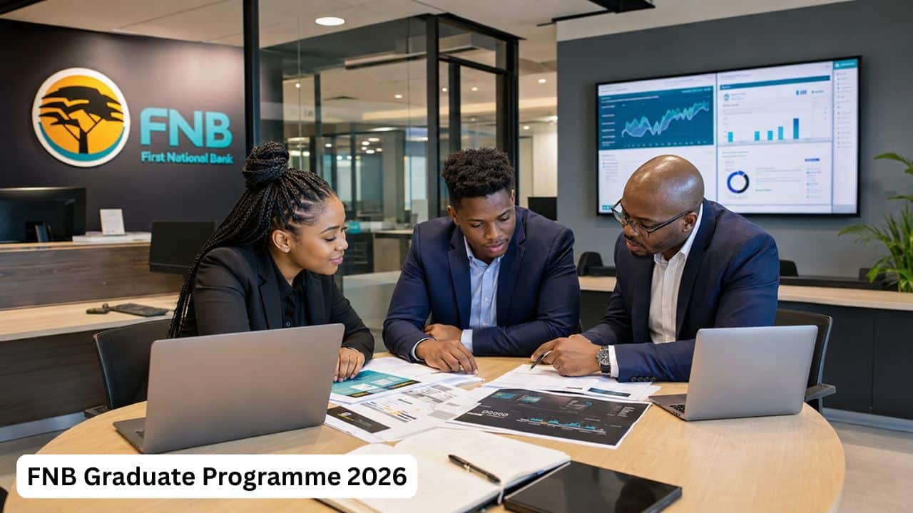 Young South African graduates preparing for the FNB Graduate Programme 2026