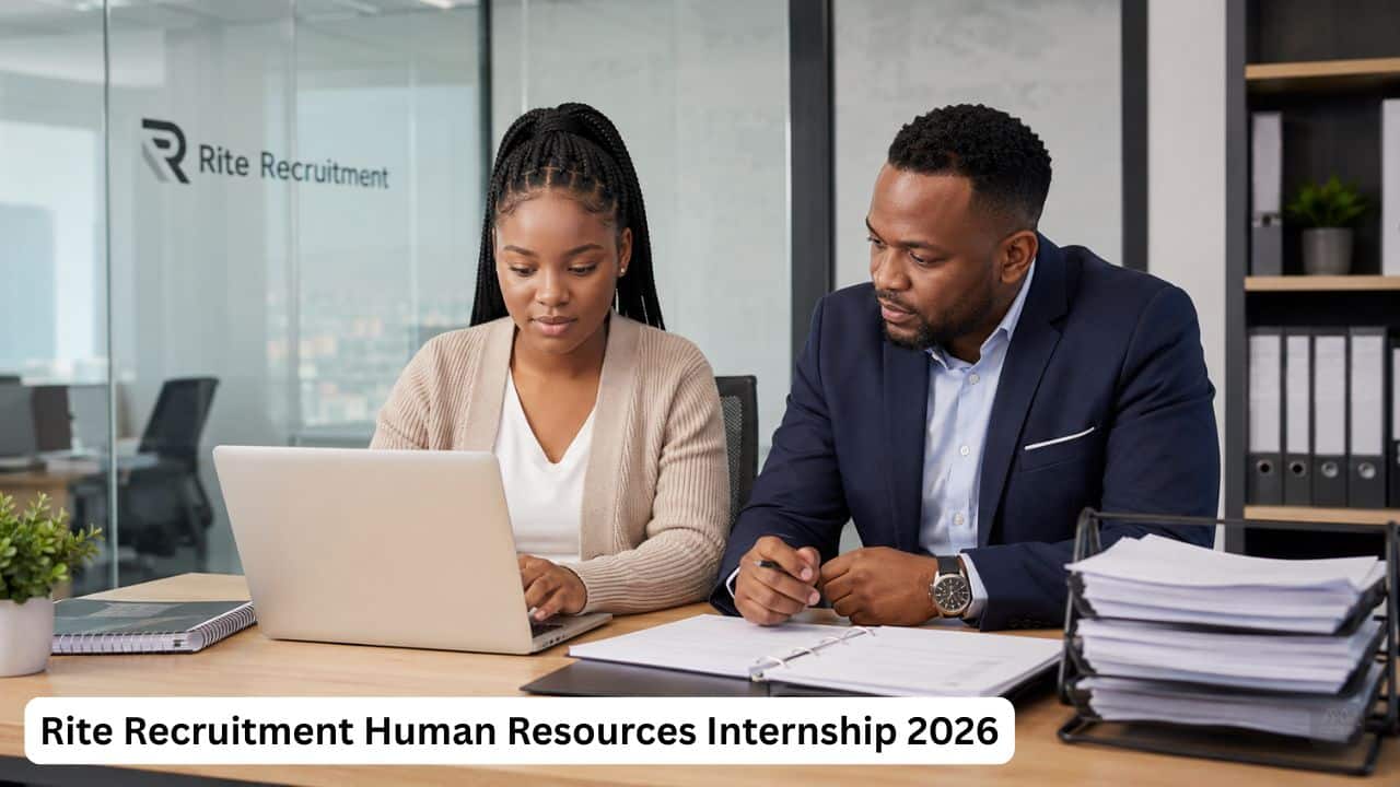 South African N6 Human Resource Management student completing practical training during the Rite Recruitment internship