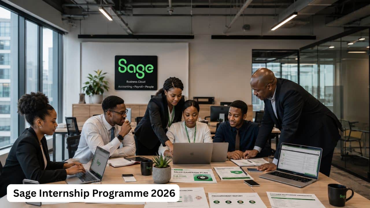 Young South African graduates gaining accounting, sales, billing and transformation experience through the Sage Internship Programme.