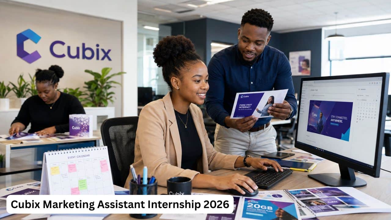 Cubix Marketing Assistant Internship 2026 Offers Paid Graduate Experience - Cubix Marketing Assistant