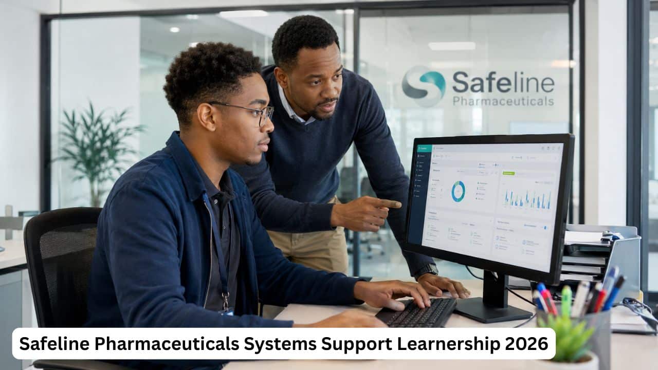 Safeline Pharmaceuticals Systems Support Learnership 2026 - Safeline Pharmaceuticals Systems Support